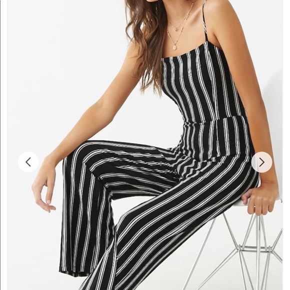 Forever 21 Pants - Striped Cami Jumpsuit